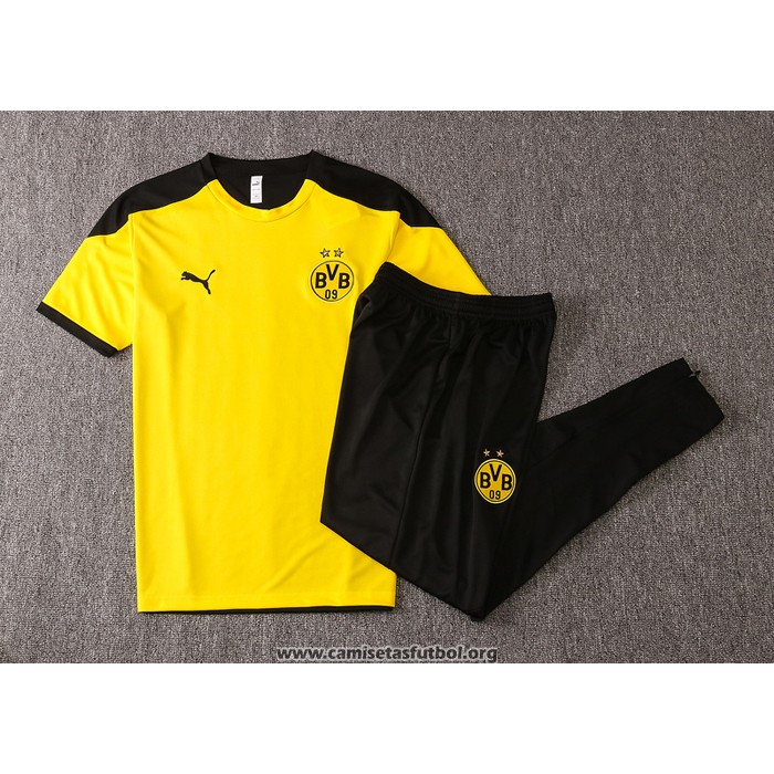 Chandal del Borussia Dortmund Manga Corta 2020/2021 Amarillo